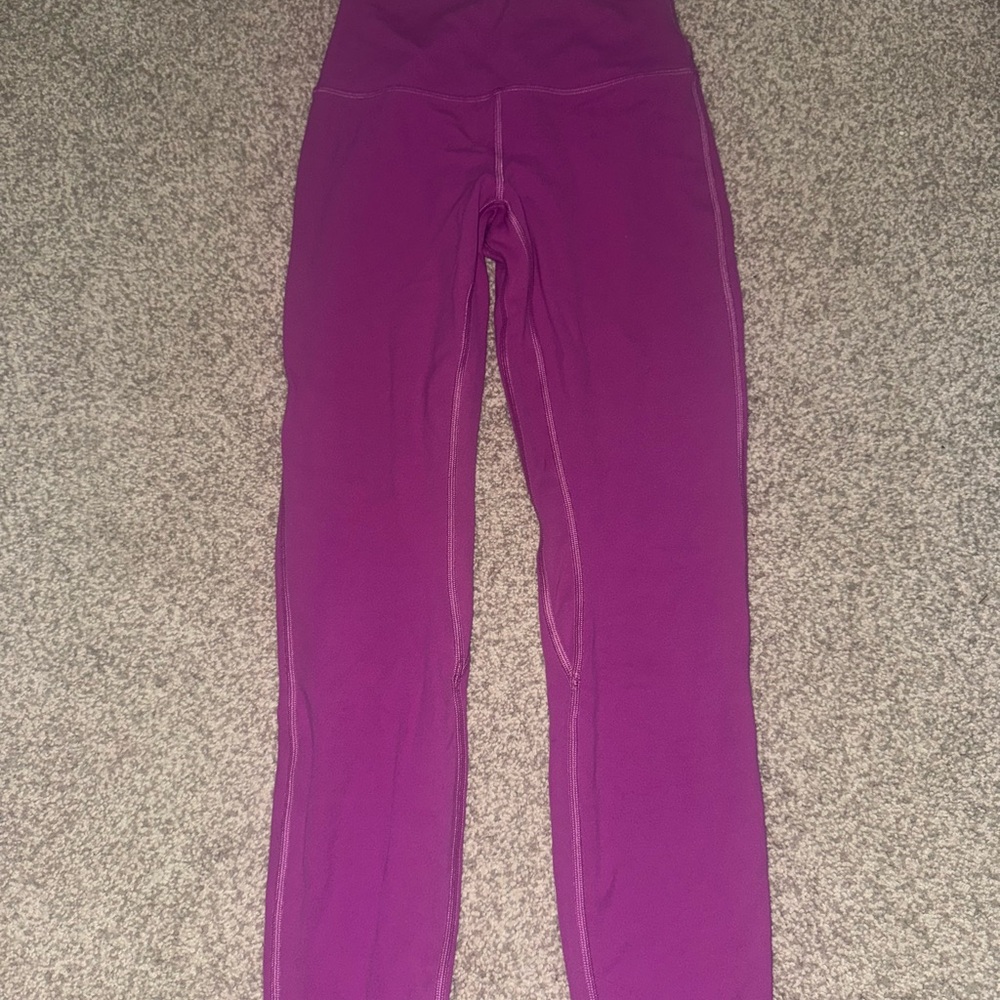 Lululemon purple 25” leggings